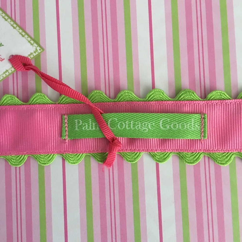Kid’s pink grosgrain Ribbon Belt.